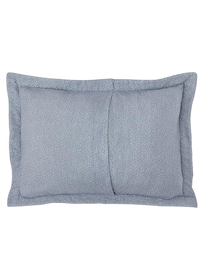 LAURA ASHLEY - Home Amberley Collection Quilt Set 100 Percent Cotton Breathable And Lightweight Reversible Bedding Pre Washed For Added Softness Twin Spa Blue - Image 1