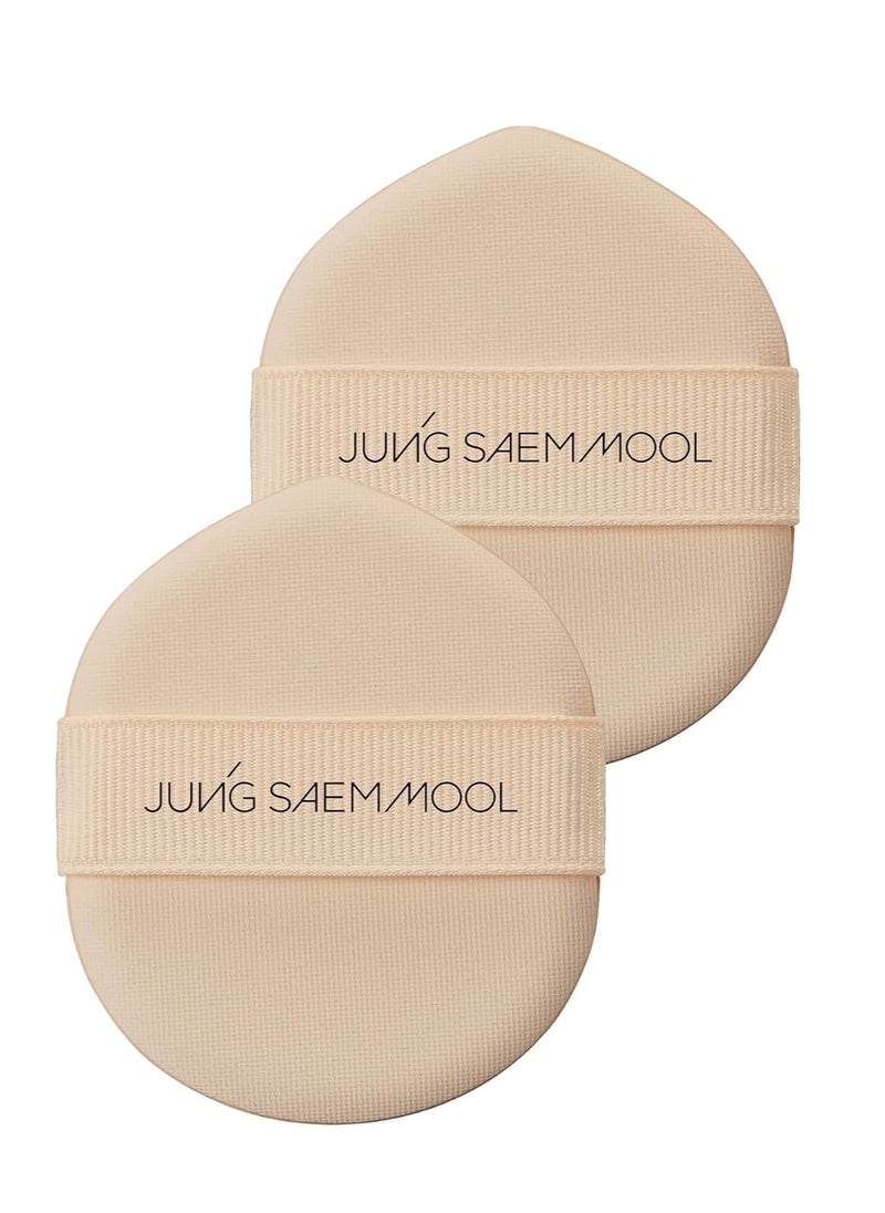 JUNG SAEM MOOL - [JUNGSAEMMOOL OFFICIAL] Easy-Tap Puff (2p) Foundation Puff - Image 1