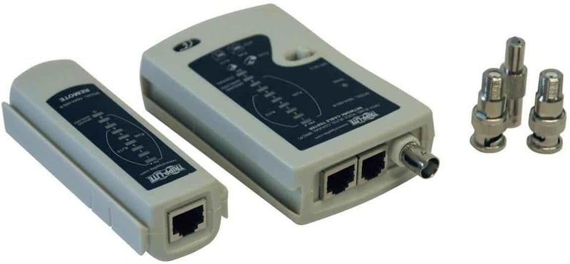 Tripp Lite Network Cable Continuity Tester for Cat5/Cat6, Phone and Coax Cable Assemblies - Image 1