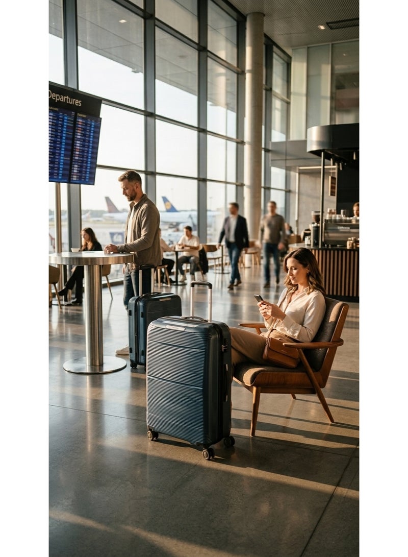 Unbreakable Silent Spinner Luggage with TSA Lock - Image 5