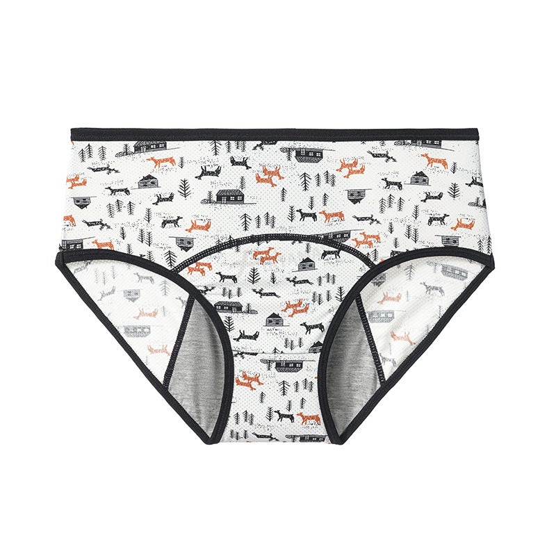 Multicolor Optional 3-Layer Absorbable Menstrual Women's Panties Leak-Proof Physiological Menstrual Panties - Image 1