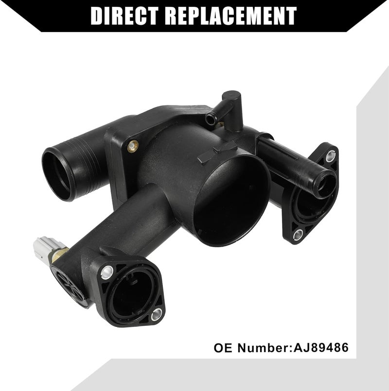 Hihaha Engine Coolant Thermostat Housing for Jaguar XK8 - Image 4