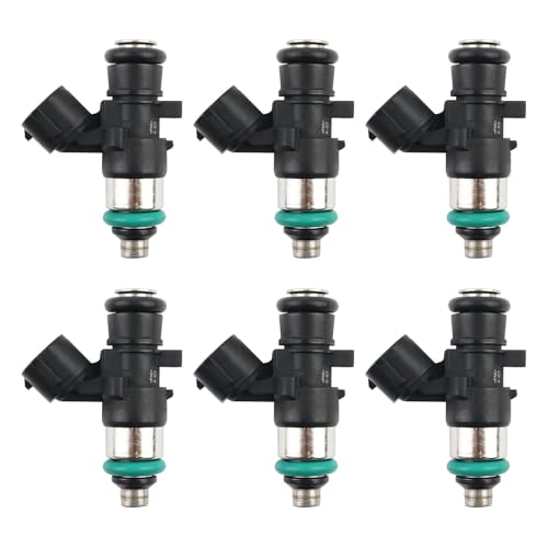 Tivora 6Pcs Fuel Injector 6AW137610100 6AW137610000 Compatible with Yamaha Outboard 200225250300350HP - Image 3