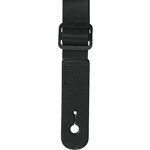 Ibanez Powerpad Adjustable Guitar Strap, Black GSF50-BK - Image 4