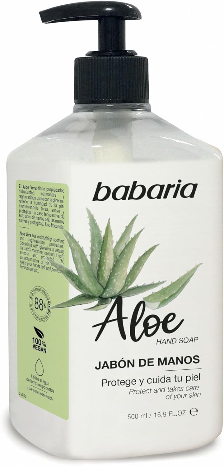 Babaria Liquid Hand Soap Aloe Vera 500ml