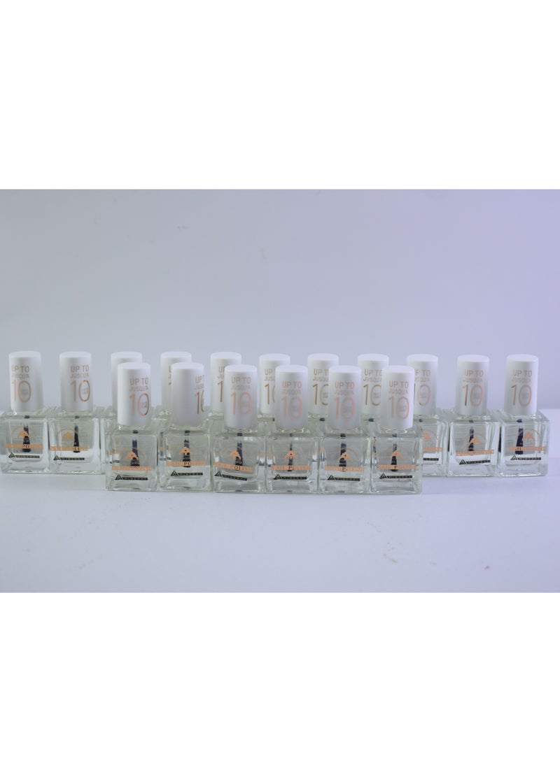 Generic 17 Pieces Transparent Nail Polish  - Image 1