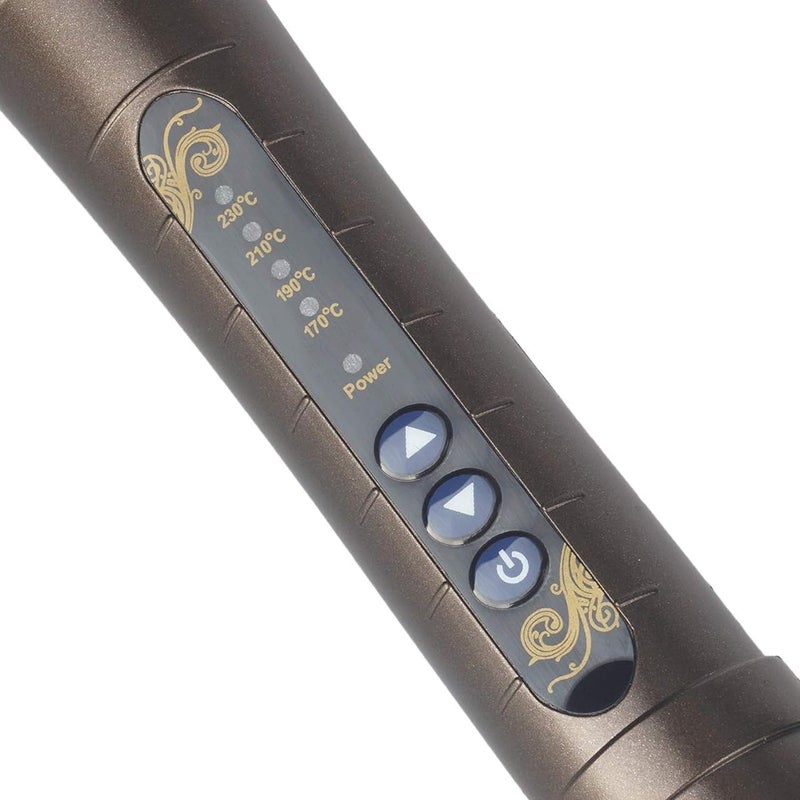 Veentus Professional Hair Curler Iron Rod Brush Styler for Women Professional Hair Curler Tong with Machine Stick and Rolle (Black) - Image 2