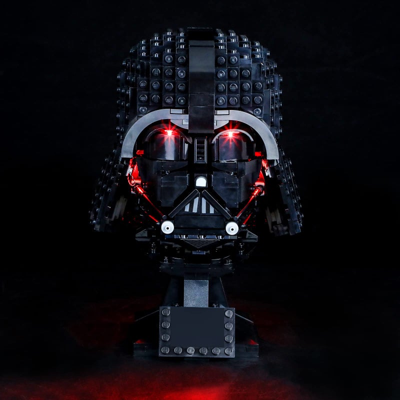 BRIKSMAX Led Lighting Kit for LEGO Star Wars Darth Vader Helmet - Compatible with Lego 75304 Building Blocks Model- Not Include the Lego Set - Image 2