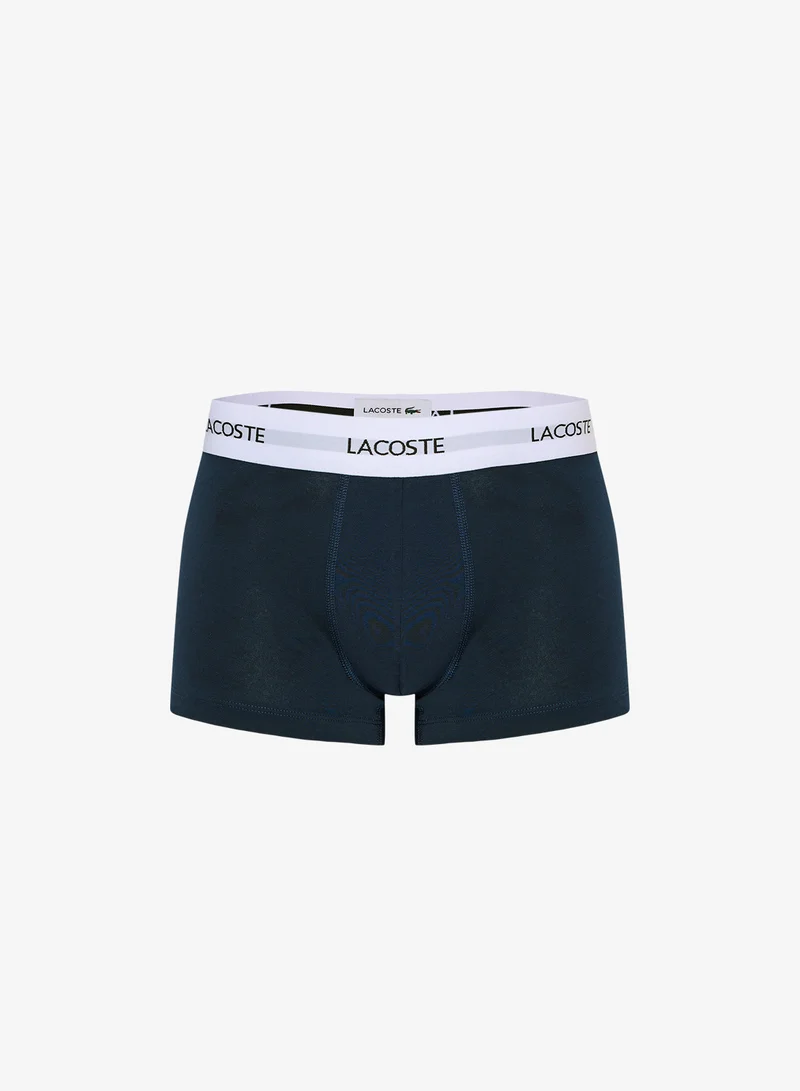 LACOSTE 3 Pack Stretch Trunks