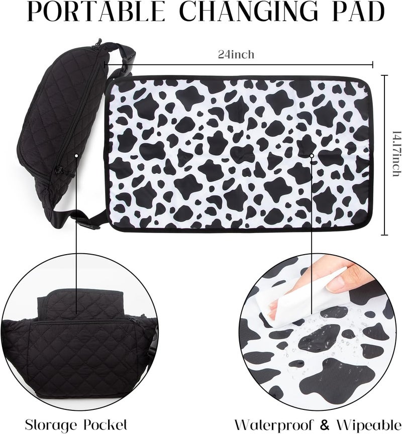 Pripher Small Diaper Bag with Changing Pad - Image 4
