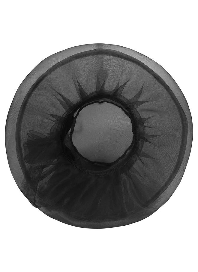 Komorebi - Kentucky Derby Hats For Women Organza Fascinator Hats Tea Party Hats Bridal Church Wedding Headwear Black One Size - Image 1