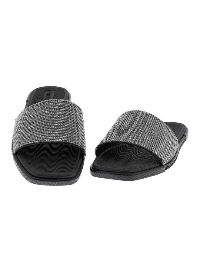 MOLECA Embellished Flat Sandals - Image 3