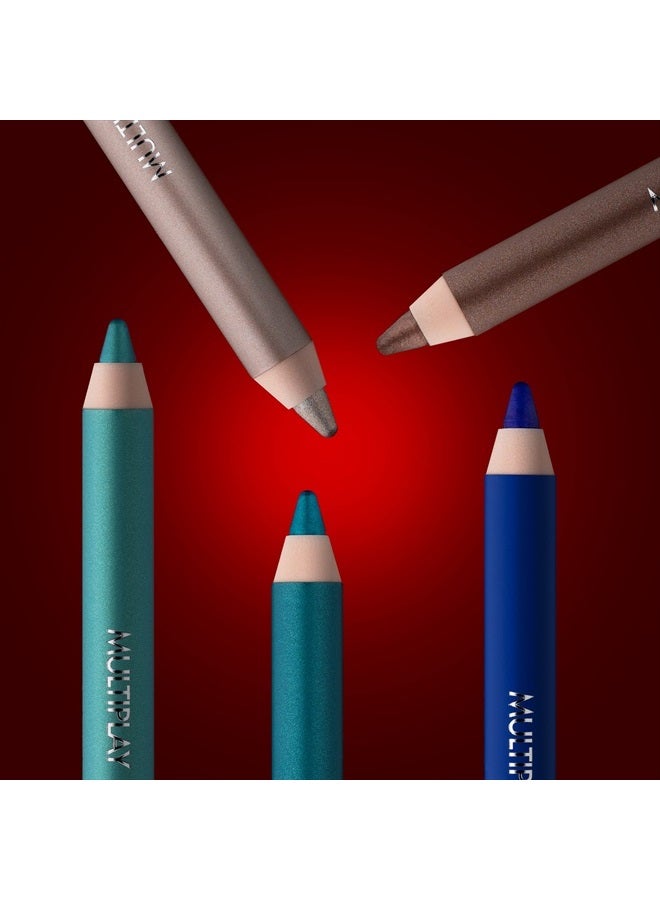 PUPA Milano Multiplay Eye Pencil - Multipurpose Pencil - Suitable For Sensitive Eyes - Soft And Smooth Texture - Ophthalmologist Tested - Amazing Color - 14 Water Green - 0.04 Oz (I0111973) - Image 4