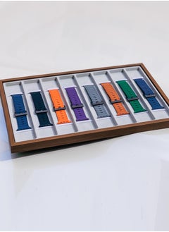 Lacoz Lacoz Silicon Magnetic Smart Watch Straps Suitable For 42/ 44/ 45/ 46/ 49mm Smart Watches Pack of 8  - Image 2
