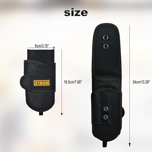 ZIBOO C30 Rugged Fabric Holster Compatible with Fluke T6-1000 T6-600 T5-H5-1AC H-T6 - Image 3