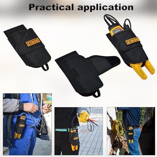 ZIBOO C30 Rugged Fabric Holster Compatible with Fluke T6-1000 T6-600 T5-H5-1AC H-T6 - Image 4