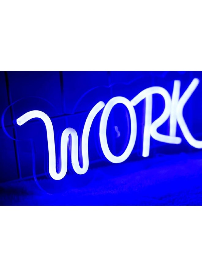 Generic - Latitude Run 4.7'' No Subject Themed Neon Sign - Image 1