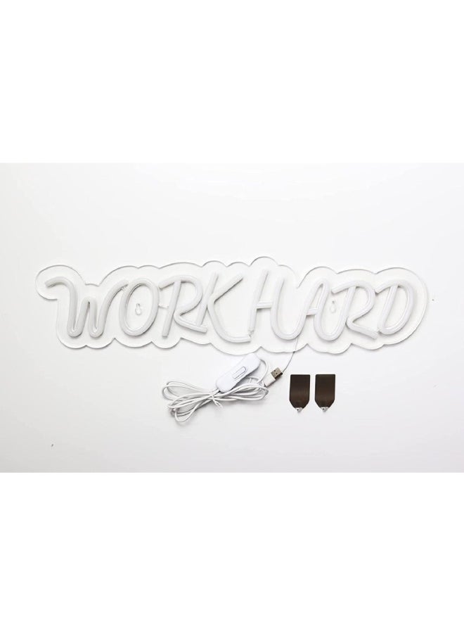 Generic - Latitude Run 4.7'' No Subject Themed Neon Sign - Image 1