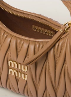 Miu Miu Wander nappa leather hobo Shoulder Bag  - Image 4