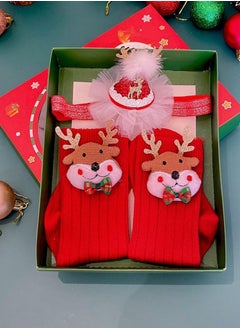 Children's Hairband Baby Socks European Style Gift Set