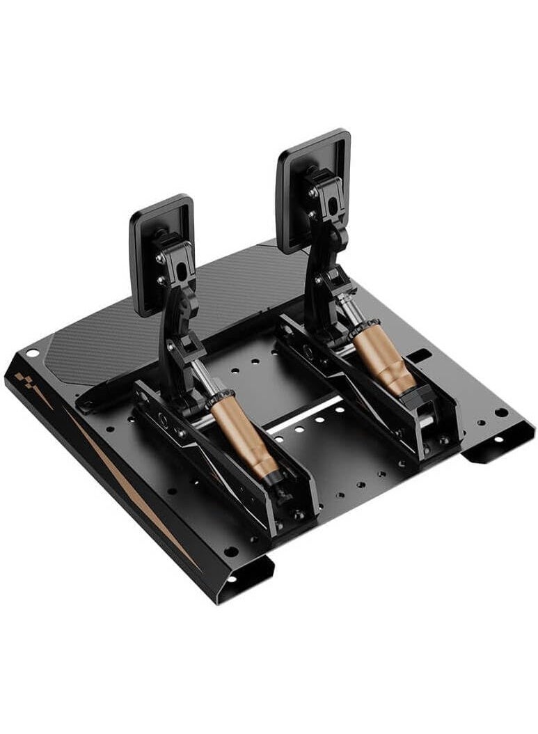 موزة دواسات MOZA CRP2 لخلايا التحميل - ألومنيوم عالي الجودة، ولوح كعب من ألياف الكربون، وخلية تحميل 200 كجم + مستشعر زاوية، وانحناء دواسة قابل للتعديل بالكامل | RS066 - Image 4