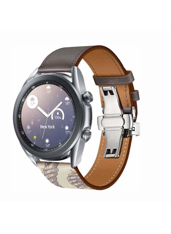 Perfii Replacement Band For Samsung Galaxy Watch3 Grey Beton - Image 2