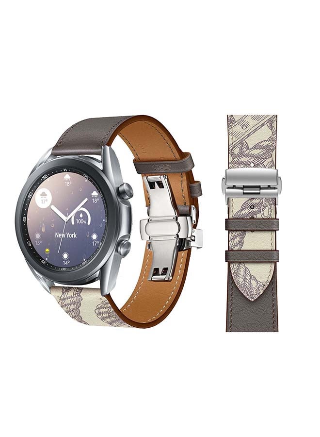 Perfii Replacement Band For Samsung Galaxy Watch3 Grey Beton - Image 1