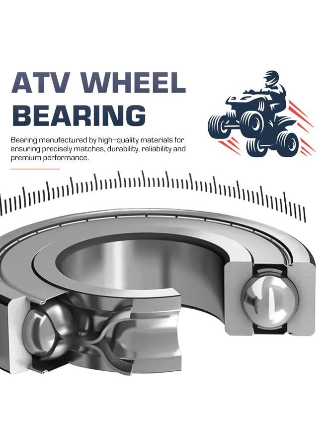 ISEYEC Front Left or Right ATV Wheel Bearing Set for Polaris Ranger, Sportsman, RZR 400 450 500 570 600 700 800 900 1000, OEM 3514635, 3514917, 3515087, 3585502, 2 Pcs - Image 5