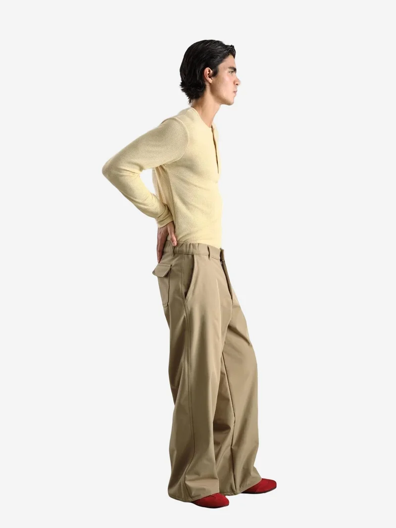 جيستو GIESTO Comfort Fit Long Sleeve Button Collar T-Shirt