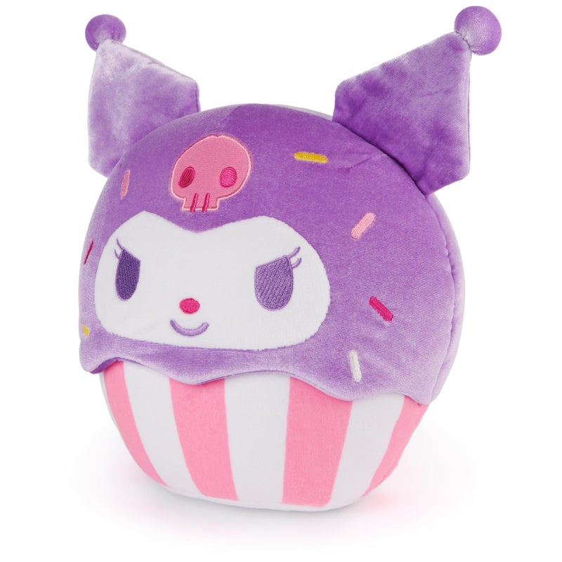 GUND Sanrio Hello Kitty and Friends Kuromi Cupcake Plush, Stuffed Animal for Ages 1 and Up, Purple/White, 8â€ - Image 5