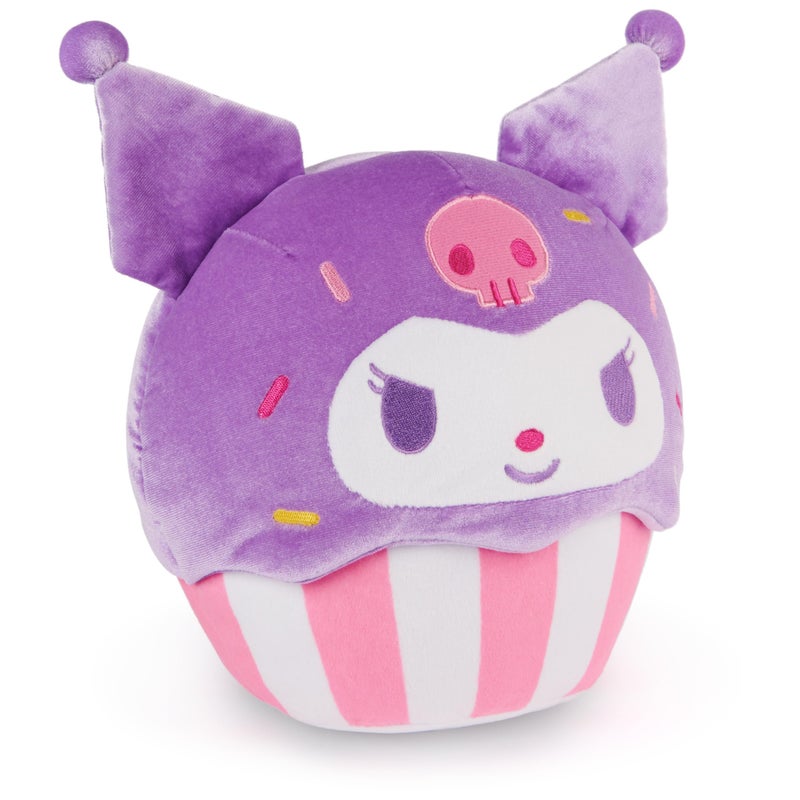 GUND Sanrio Hello Kitty and Friends Kuromi Cupcake Plush, Stuffed Animal for Ages 1 and Up, Purple/White, 8â€ - Image 3