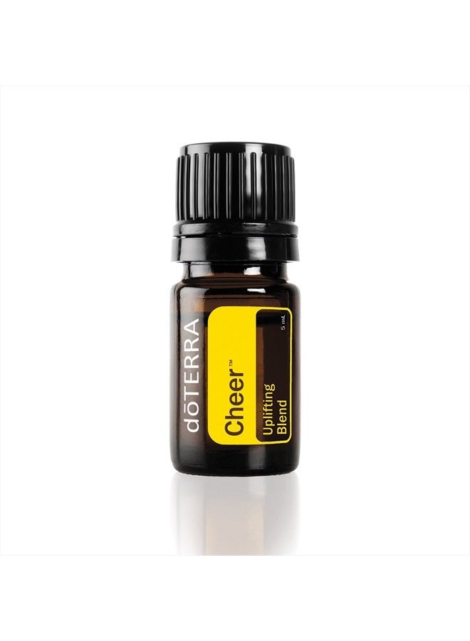 DoTerra Cheer Essential Oil Uplifting Blend - 5 mL, Promotes Optimism and Happiness, Counteracts Negative Emotions - Image 1