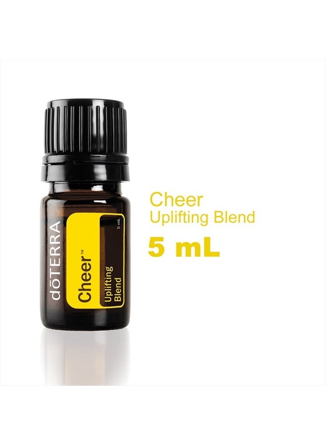 DoTerra Cheer Essential Oil Uplifting Blend - 5 mL, Promotes Optimism and Happiness, Counteracts Negative Emotions - Image 2