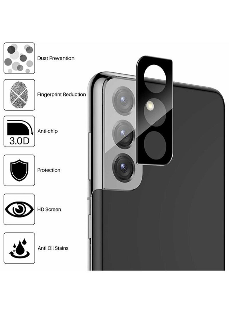 BORTONY Camera Lens Protector For Samsung S21 Plus Black - Image 2