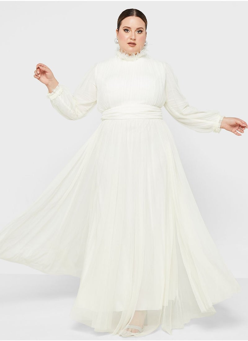 Khizana - Ruched Detail Dress - Image 1