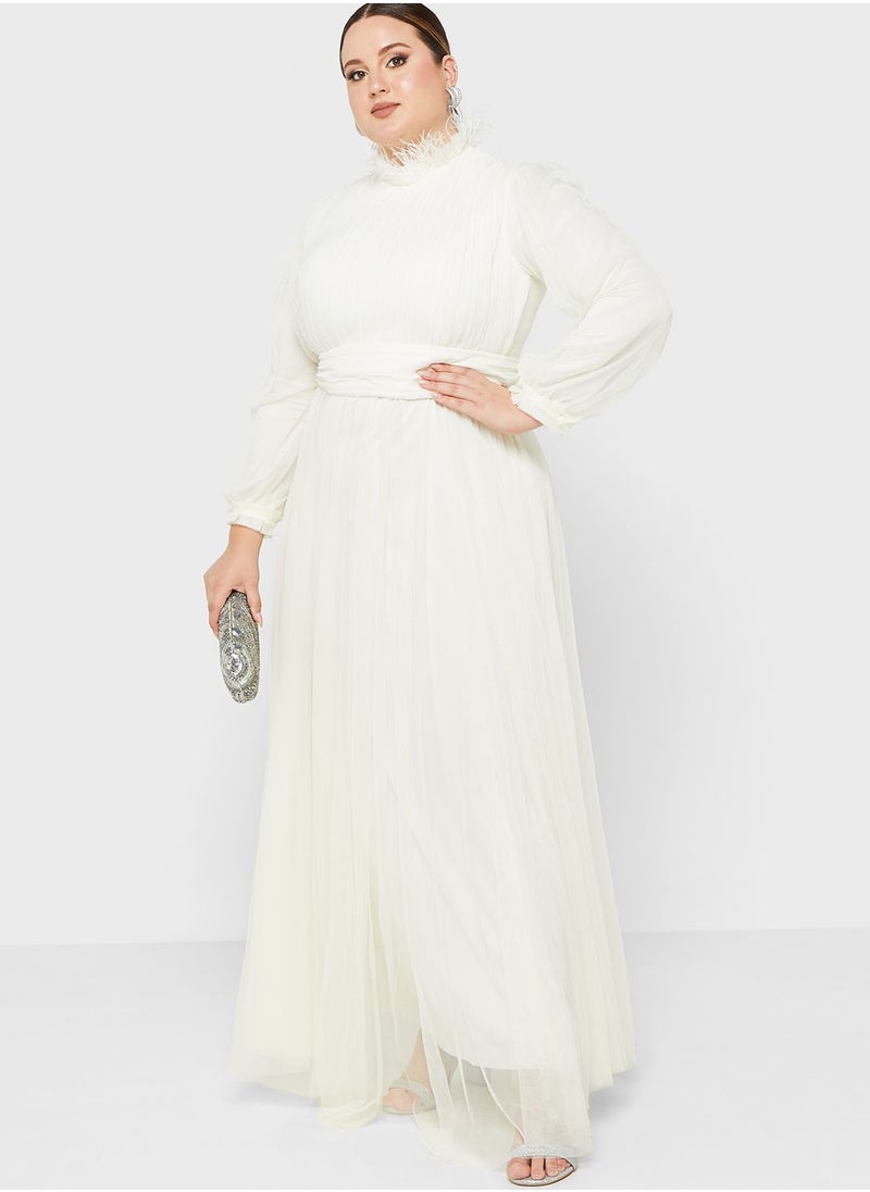 Khizana - Ruched Detail Dress - Image 1