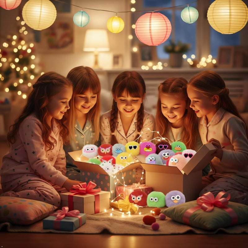 Holydeck 24 Pcs PreFilled Easter Eggs with Plush Toys Keychain Decoration Stuffed Toy Great for Kids Boys Girls Easter Basket Stuffers Party Favors Easter Egg Fillers Hunt (General) - Image 5