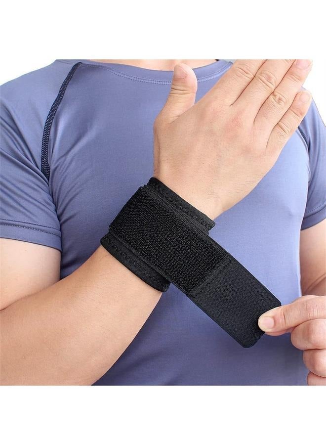 yongsheng 1 Pair Wristband Gym Training Weightlifting Hand Bar Wrist Support Grip Barbell Straps Wraps Body Building, Power Lifting - Image 3