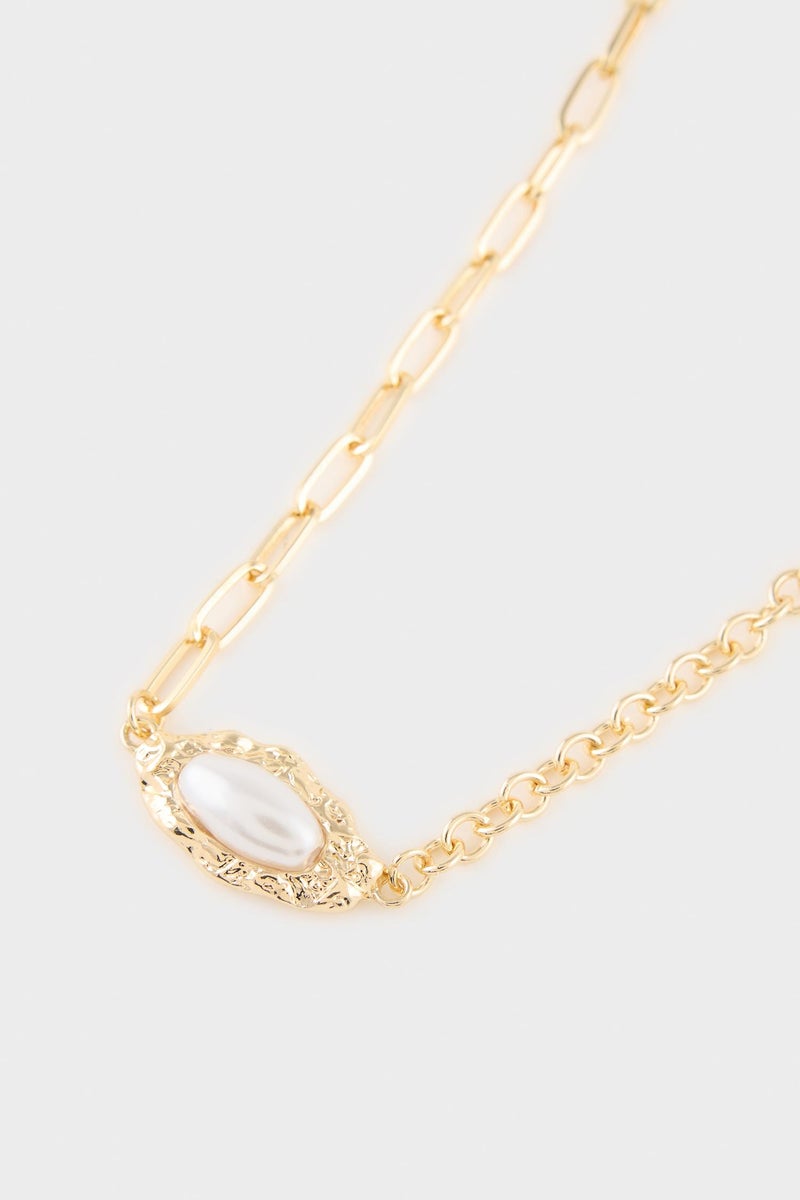 DeFacto Gold Woman Woman 2 Piece Necklace Set Casual - Image 4