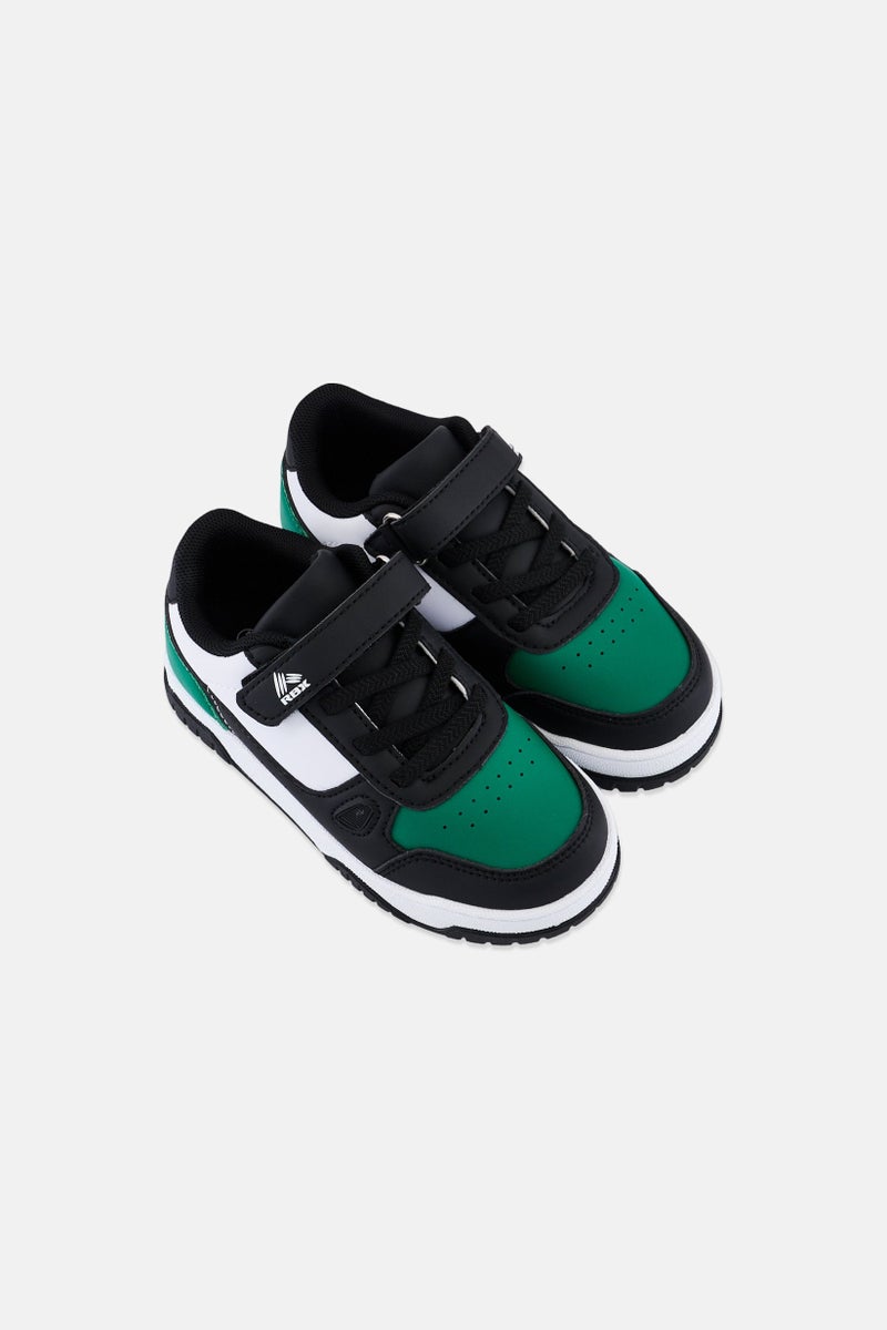 RBX Toddlers Boy Brand Logo Velcro Closure Outdoor Shoes, Multicolor - Image 4