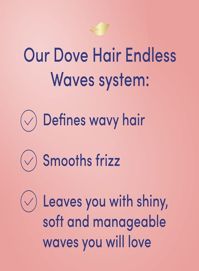 Dove Conditioner for Curly Hair Endless Waves Sulfate Free Hair Conditioner 20.4 fl oz - Image 4