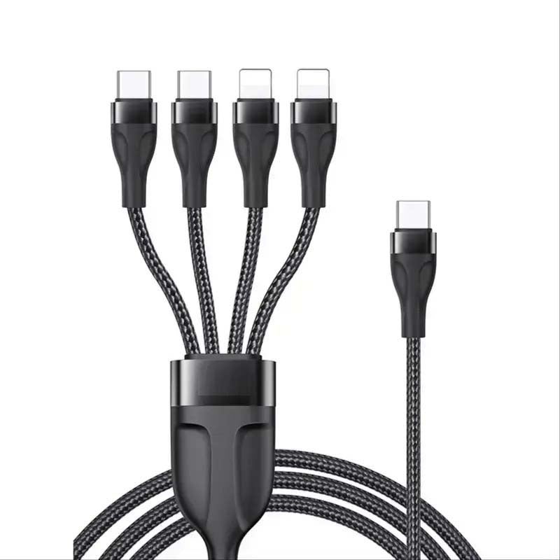 CA110 4-In-1 Type-C Data Cable – Multi-Device Fast Charging & Data Transfer - Image 1