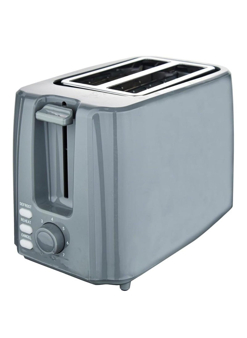 Generic - 2 Slice Bread Toaster, 7 Adjustable Browning Control, Defrost/Reheat/Cancel Functions, Cool Touch Body, Slide-Out Crumb Tray, 750W Power for Breakfast, Snacks - Image 1
