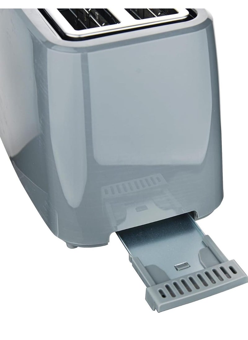 Generic - 2 Slice Bread Toaster, 7 Adjustable Browning Control, Defrost/Reheat/Cancel Functions, Cool Touch Body, Slide-Out Crumb Tray, 750W Power for Breakfast, Snacks - Image 1