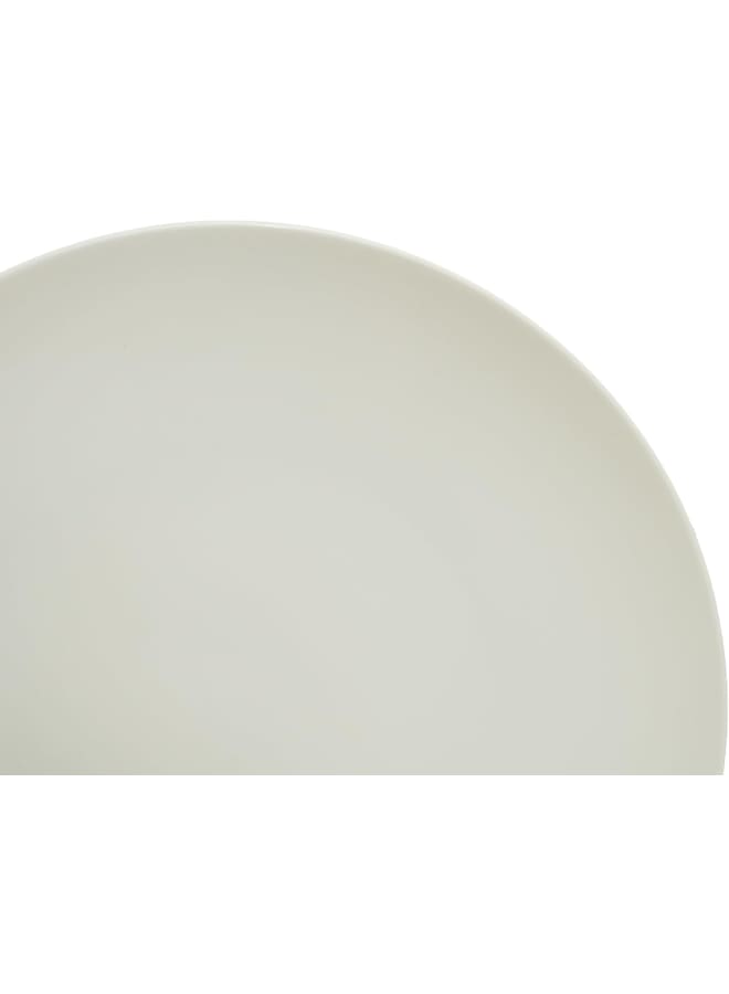 Rosa By Fathy Mahmoud Coup Flat Plate, 27 Cm Size, Ivory - Image 3