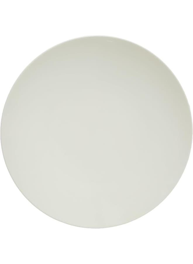 Rosa By Fathy Mahmoud Coup Flat Plate, 27 Cm Size, Ivory - Image 2