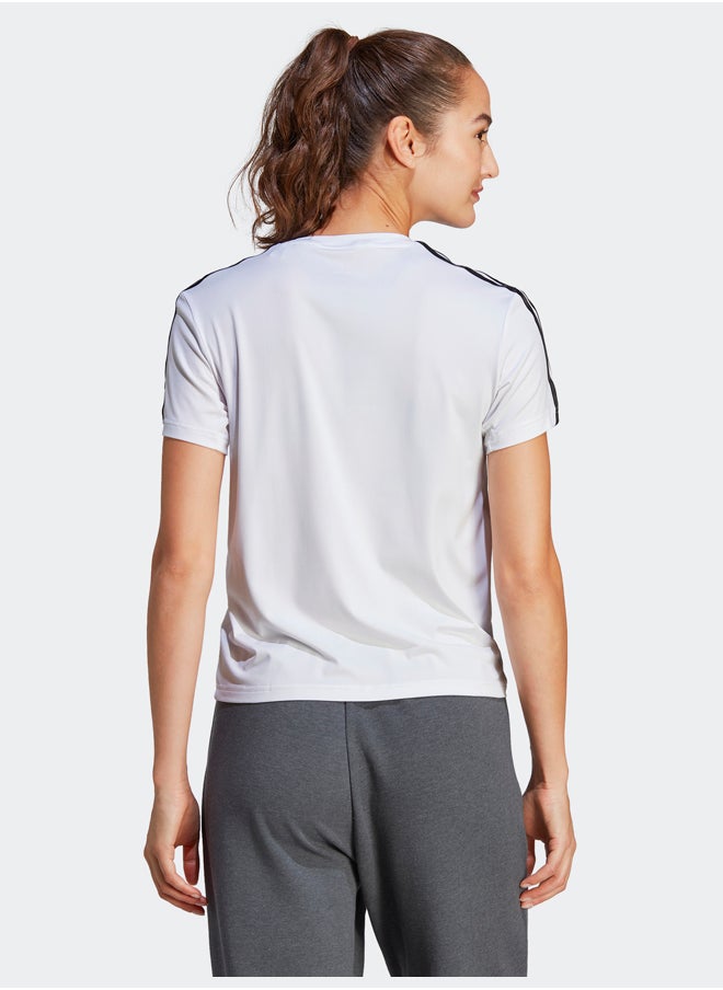 Adidas AEROREADY Train Essentials 3-Stripes T-Shirt  - Image 3