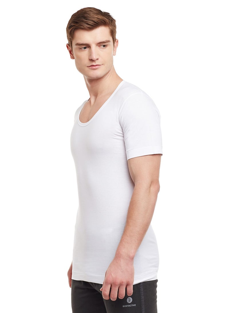بودي كير Men's Cotton Vest - Pack of 1 - Image 3