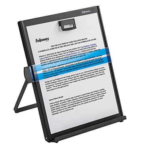 Fellowes Kopy-Aid Black Letter Copyholder (11053), 11.4" x 10.6" x 8.4" - Image 3