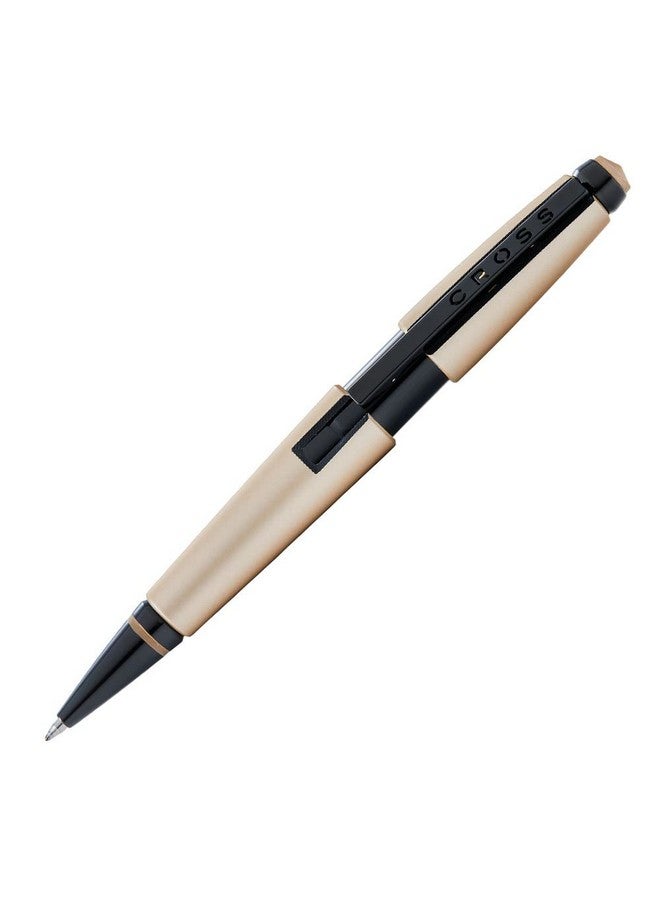 Cross Edge Matte Hazelnut Lacquer Gel Rollerball Pen - Image 1